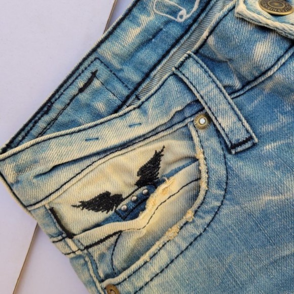 New KIDS ROBIN'S JEAN Swarovski Crystals Jeans SZ 10 - Picture 6 of 9